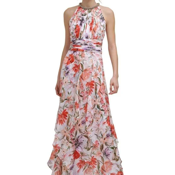 capella maxi dress Capella Plus Size Tie Dye Tank Bodycon Maxi Dress - Casual Sleeveless